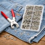 Snap Buttons Kit with Storage Box – Metal Press Stud Fasteners Set for Sewing, Clothing & DIY Crafts - Image 4