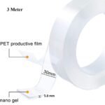 3 Meter Double Sided Nano Tape | Heavy Duty Reusable Adhesive Gel Tape for Home, Office & Car - Image 12