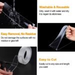 3 Meter Double Sided Nano Tape | Heavy Duty Reusable Adhesive Gel Tape for Home, Office & Car - Image 13