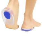 Silicone Gel Heel Pads 1 Pair | Heel Cushion Protector for Men & Women | Soft Foot Support & Shock Absorbing Heel Cups