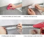 Waterproof Sink Adhesive Tape | Kitchen & Bathroom Sealing Tape for Sink, Countertop & Wall - Image 3