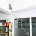 Microfiber Feather Duster with Telescopic Pole | 100 Inch Long Reach Bendable Duster for Ceiling Fan, Furniture & Blinds - Image 5